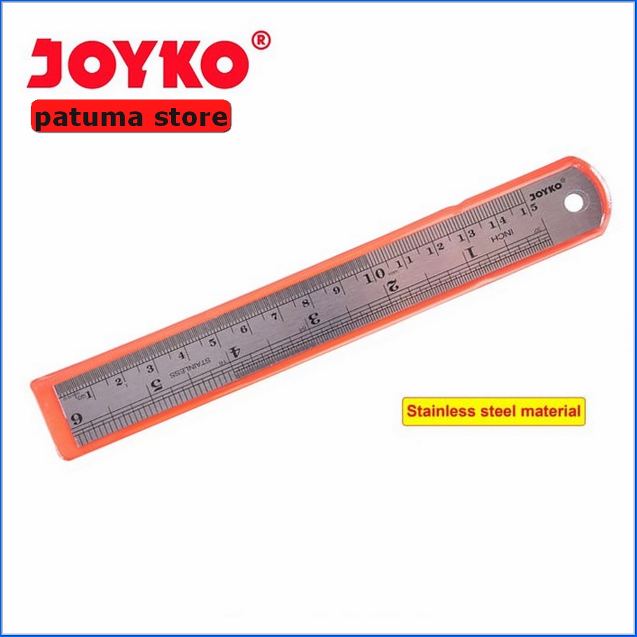 

Penggaris Besi Joyko 60cm Mistar Stailees Steel