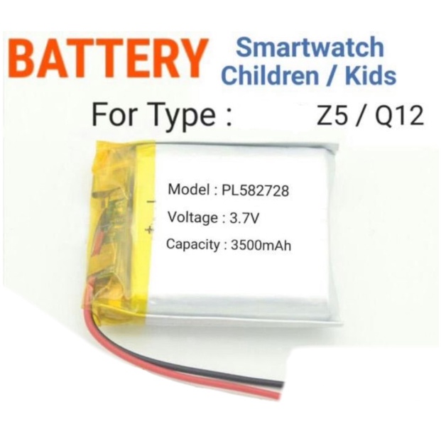 BATERAI BATRE JAM TANGAN SMARTWATCH ANAK Q12 Q15 Z5