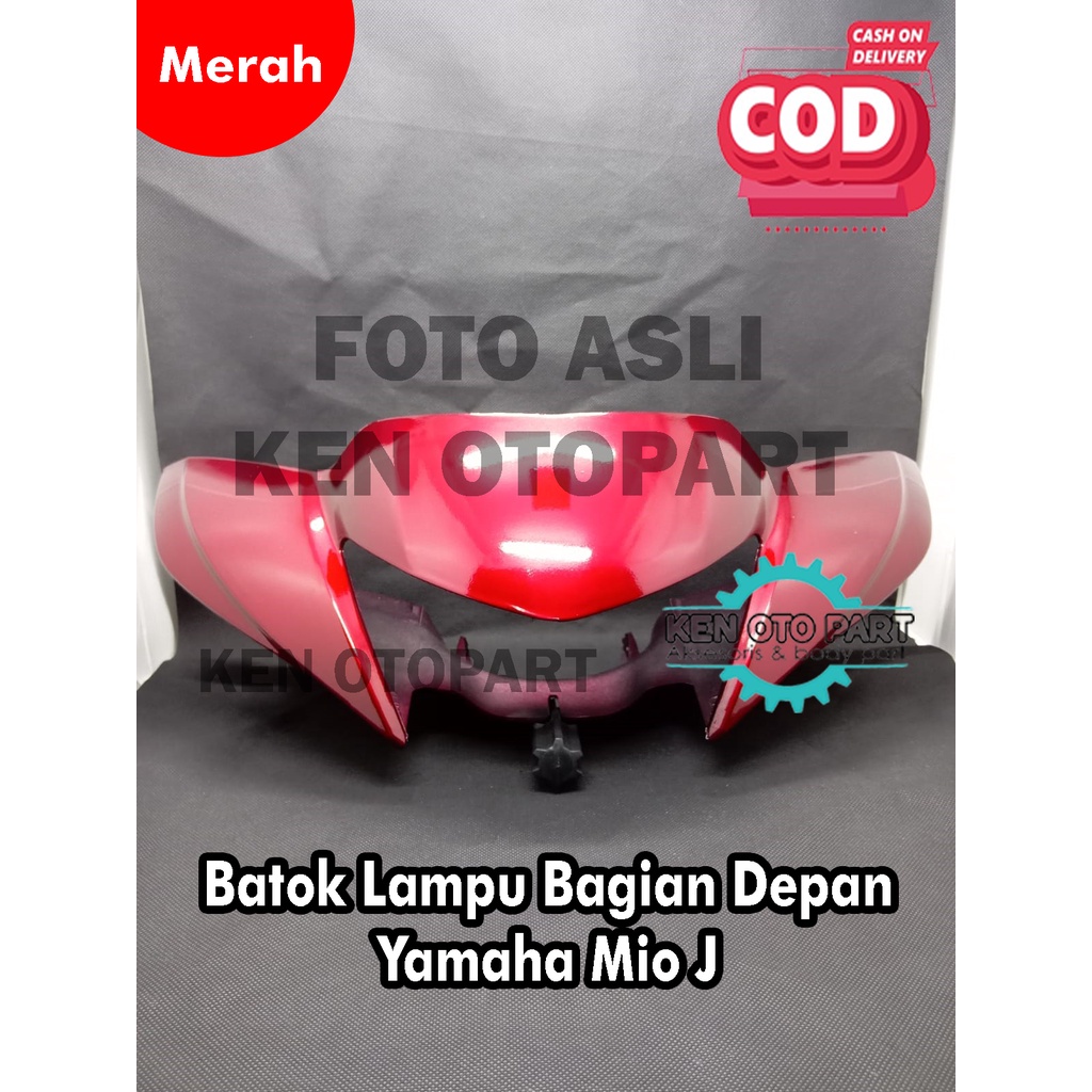 Batok Kepala Depan MIO J Merah / Cover Batok Bagian Depan MIO J