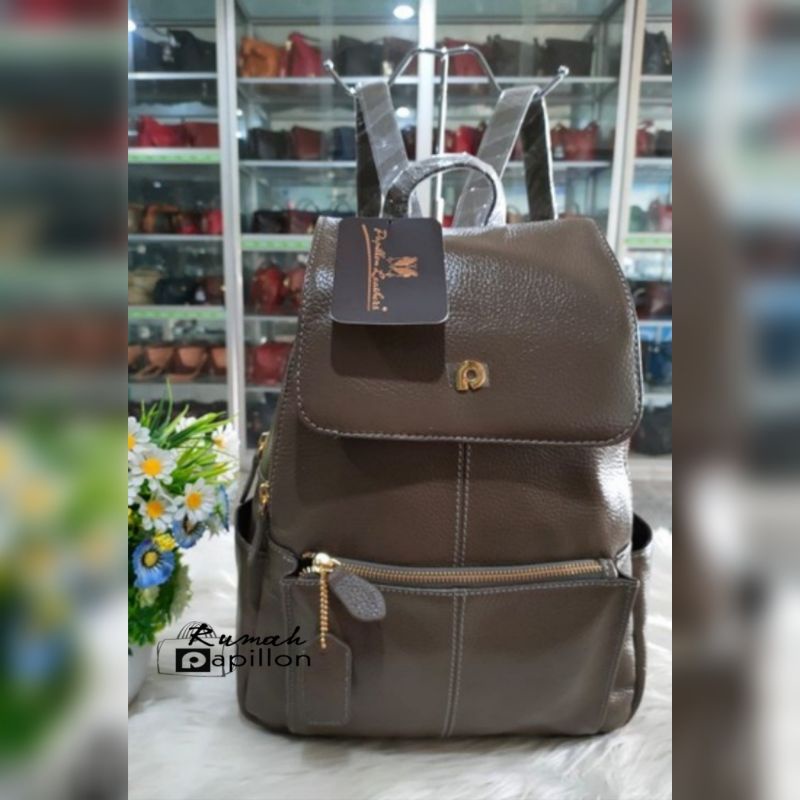 Tas Ransel Kulit Asli Wanita Papillon Original Terbaru / K3216
