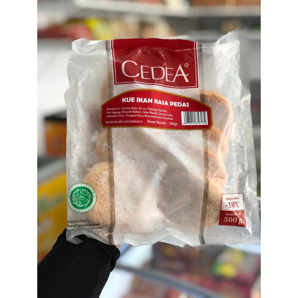 

CEDEA KUE IKAN RASA PEDAS 500GR