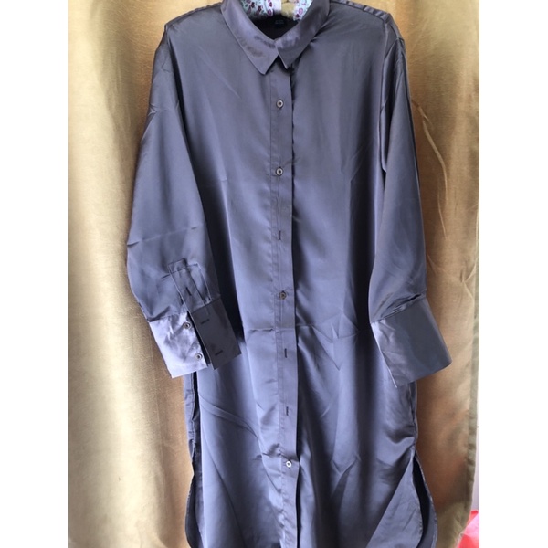 Tunik Dress Satin Monkl