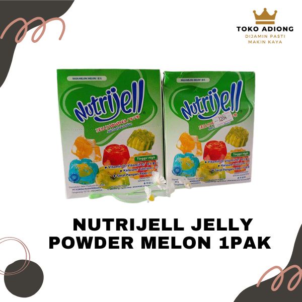 

NUTRIJELL JELLY POWDER - MELON 1 PAK ISI 12 SACHET