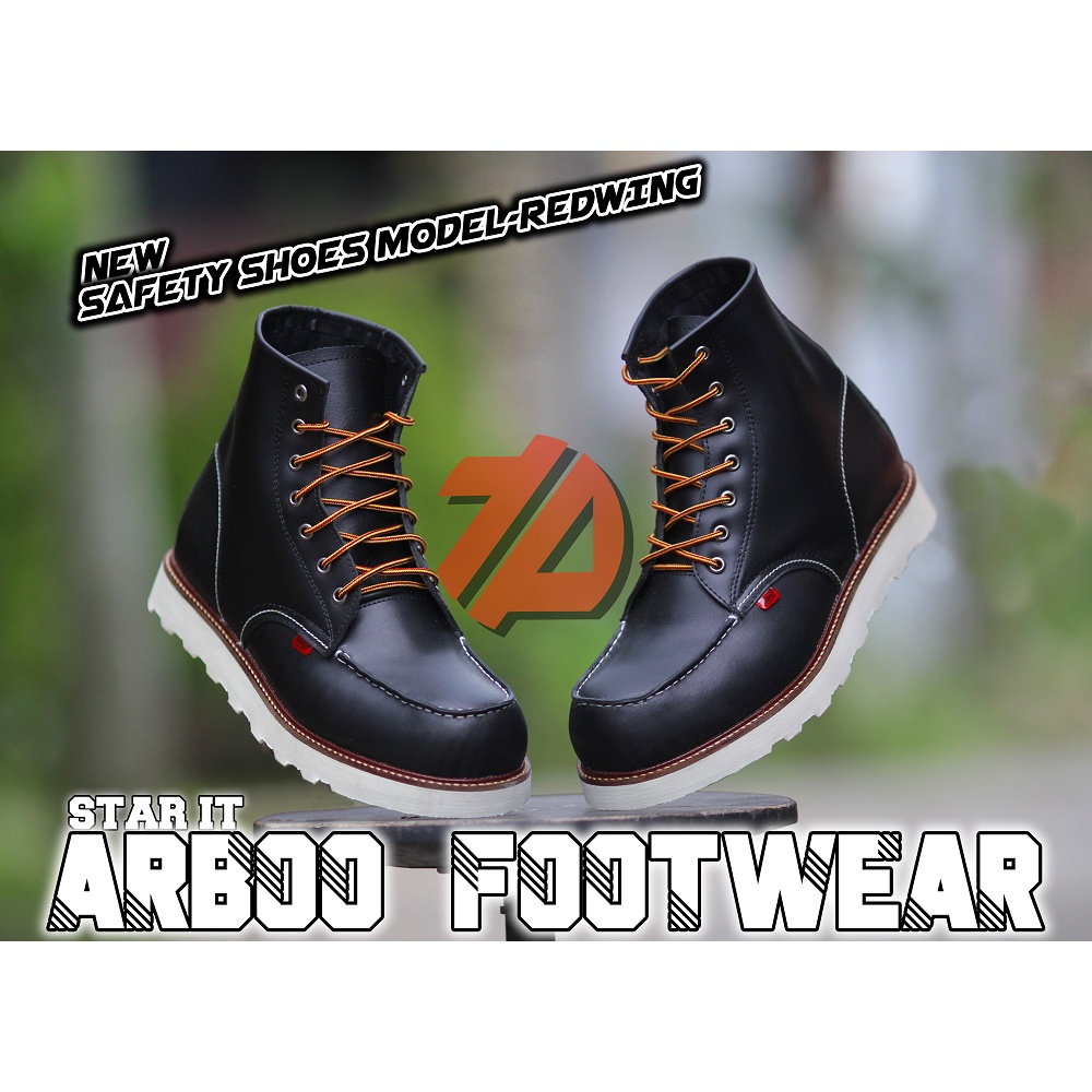 Sepatu Pria Casual Boots model RD SEPATU PRIA KULIT MAHAL KULIT SAPI ASLI RAJUTAN RAPIH BISA BAYAR D