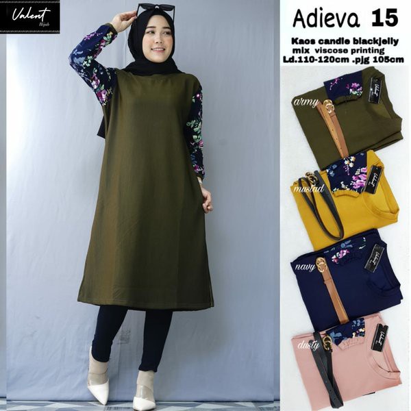 ADIEVA TUNIK/TUNIK WANITA/L/XXL/KEKINIAN/ TERMURAH/TERLARIS