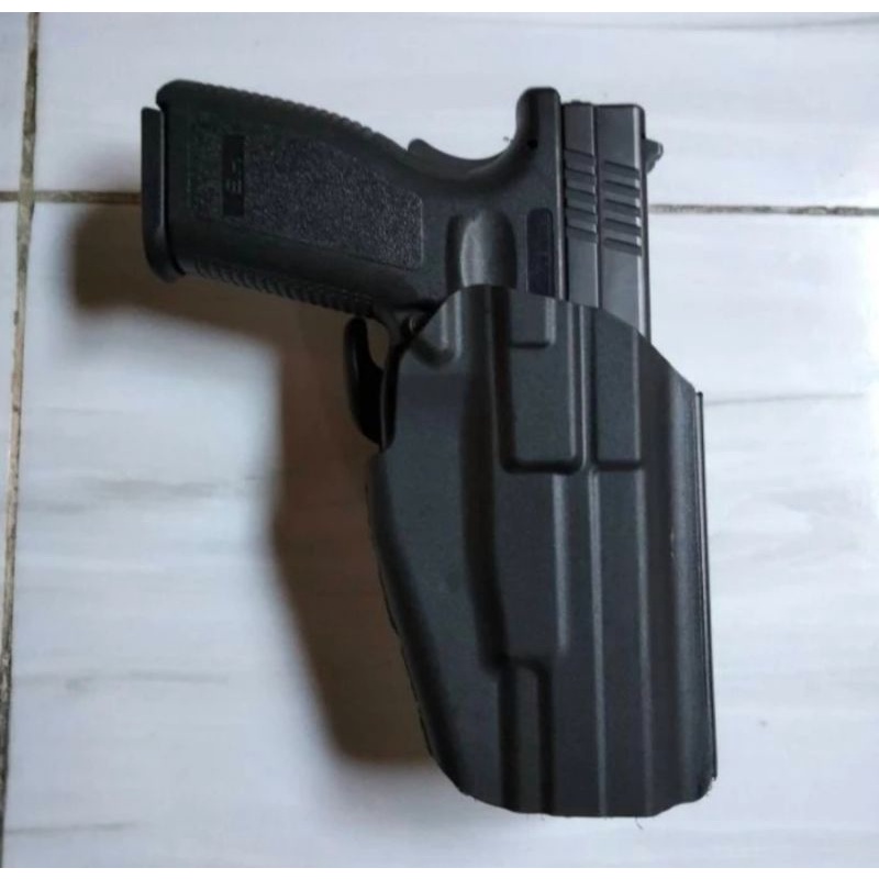 Holster Owb HS9 Luar Pinggang Sarung HS Polri