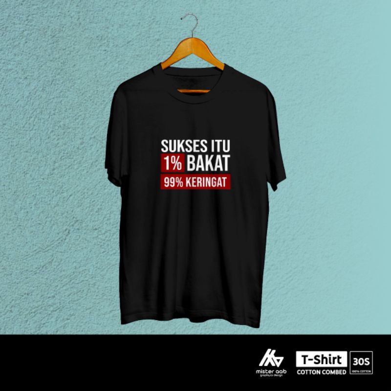 Kaos kata-kata Motivasi