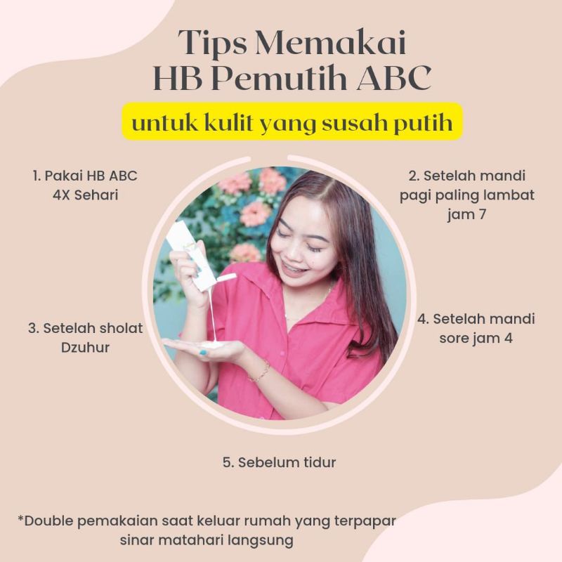 HANDBODY PEMUTIH ABC ANJANI BEAUTY CARE / ABC LOTION / MENCERAHKAN