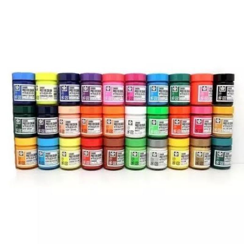 

SAKURA POSTER COLOR 15ML CAT AIR BOTOL KACA JunDW