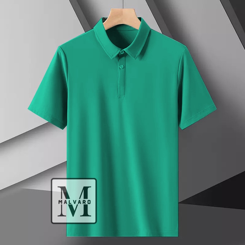 MALVARO Polo Shirt / Polo polos / Kaos Kerah Pria / Kaos Polo / Tshirt Pria / Baju Seragam