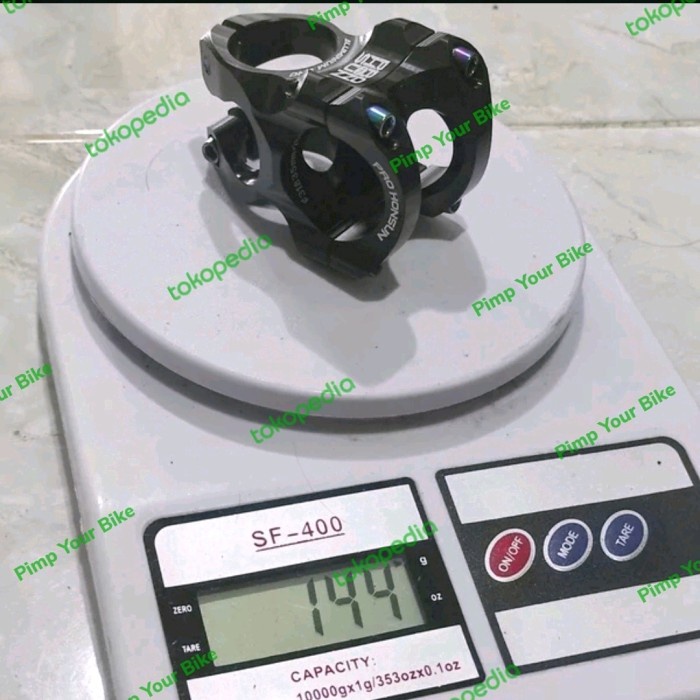 Stem Pro Honsun 31.8 panjang 35mm CNC AM Enduro mirip turbine renthal