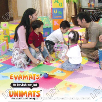 Puzzle Matras EVAMAT Abjad Tikar Karpet Evamats Playmat Mainan Anak Bayi Murah