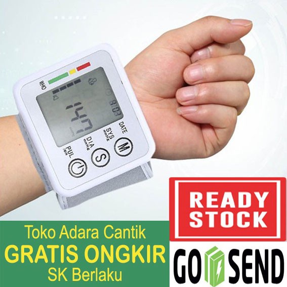 TensiMeter Digital Tensi Meter Digital Alat Ukur Tekanan Darah Tangan