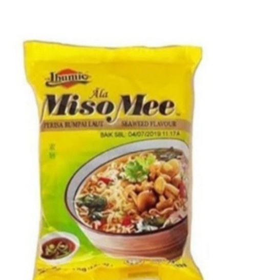 Mie Vegetarian Ibumie MisoMee/ Miso mee/ Mie Kuah Rasa Seaweed/ Soup noodle Mie Vegetarian Vegan