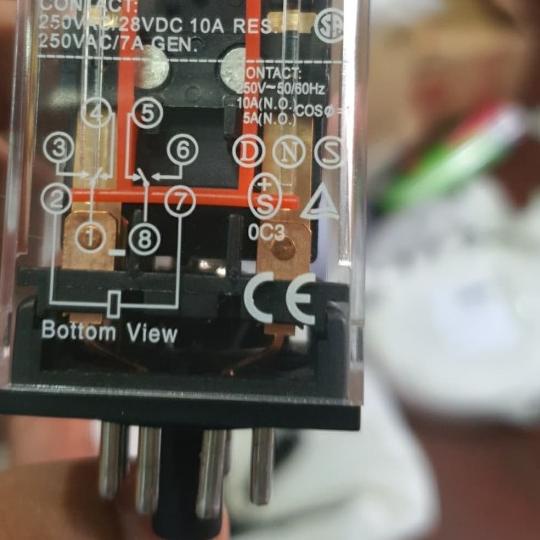 Relay Omron MK2P 8P / Omron Relay MK-2P 8 Pin