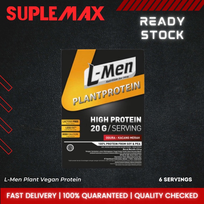 L-Men LMen L Men Plant Vegan Protein