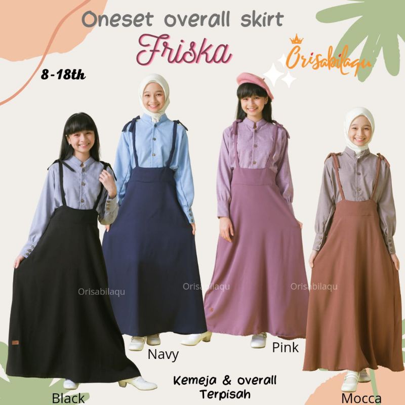FRISKA SET ONESET OVERALL