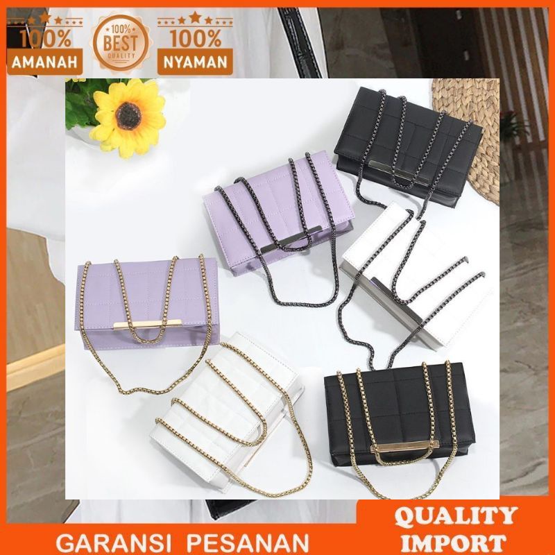Paket 1 Stel Tas&amp;Sandal Terbaru Model Kekinian Murah