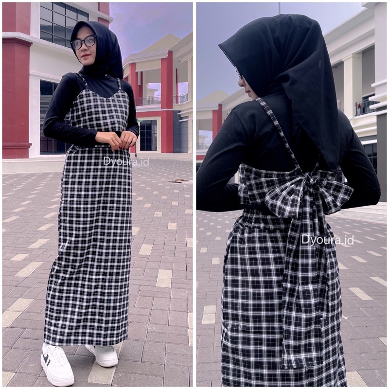 TERMURAH BELLA VEST ROK SPAN KEKINIAN DEWASA/Bella One Set / rok span dan Vest tali Pita belakang hitss bisa cod ROK SPAN ROMPI TALI PITA KOREA STYLE by dyoura