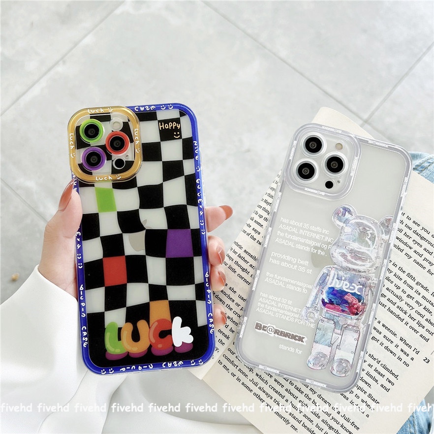 Casing Samsung A04S Case Lucky Kaws Silicon Premium