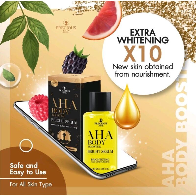 AHA Body Booster Bright Serum Precious Skin / AHA Mimi White / Mimi White AHA Precious Aha