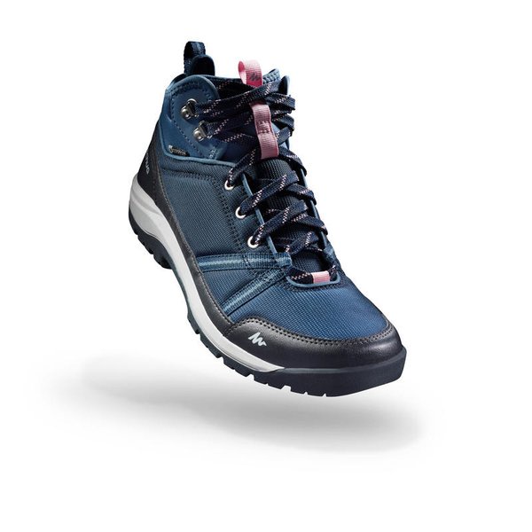 QUECHUA NH150 Mid Sepatu Gunung Wanita Hiking Trekking Waterproof