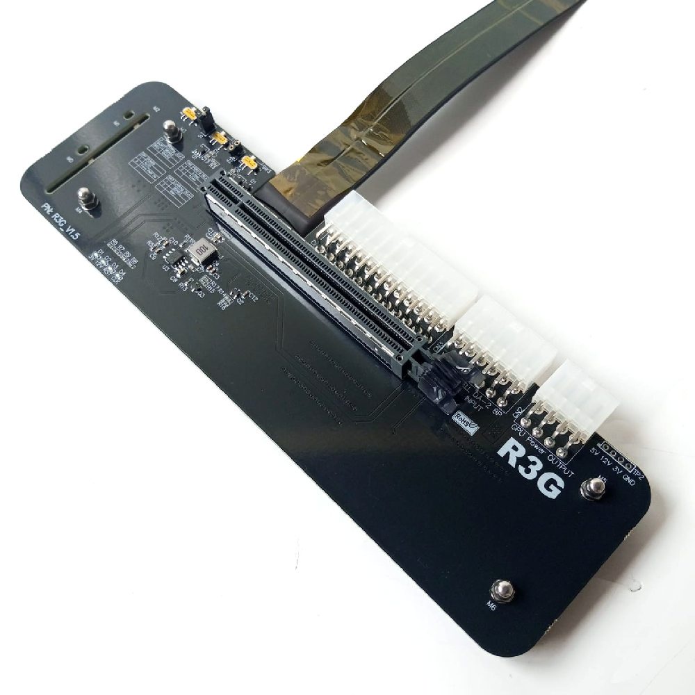 Jual EGPU TB3 THUNDERBOLT EXTENSION CABLE ADTLINK PCIE X16 TO M.2 NVME