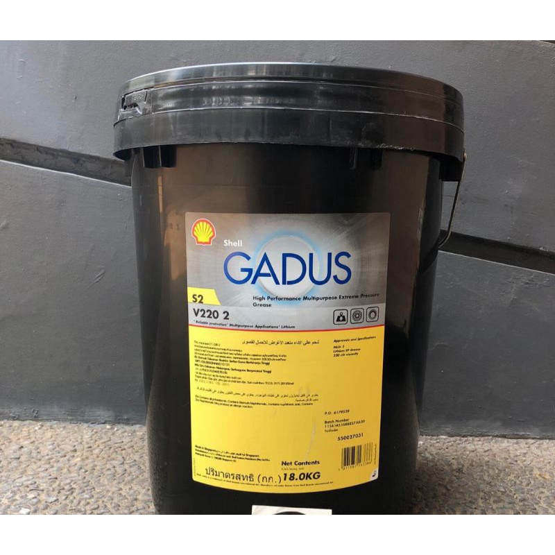 Gemuk Shell Grease S2 V220 2 18kg Original