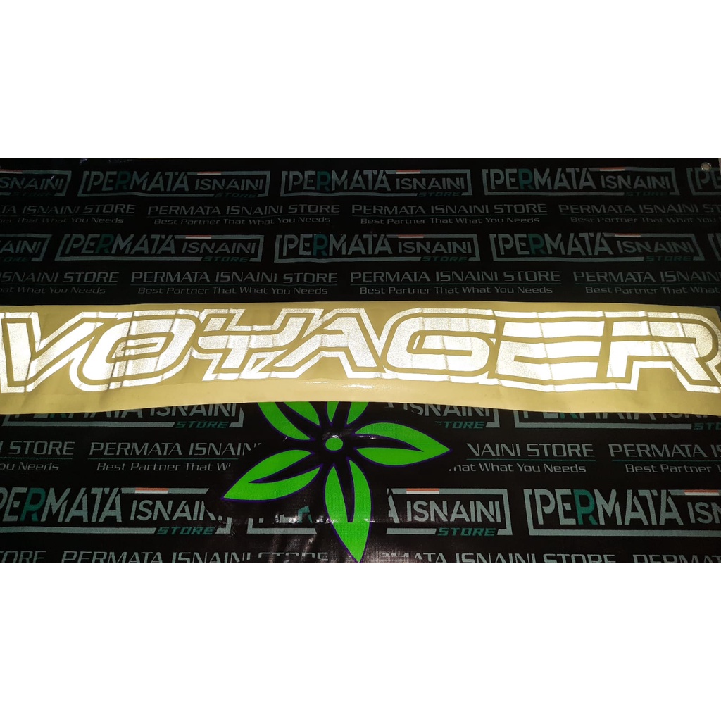 Sticker Stiker Cutting Bus VOYAGER JETBUS 3 Big Bus by PIS