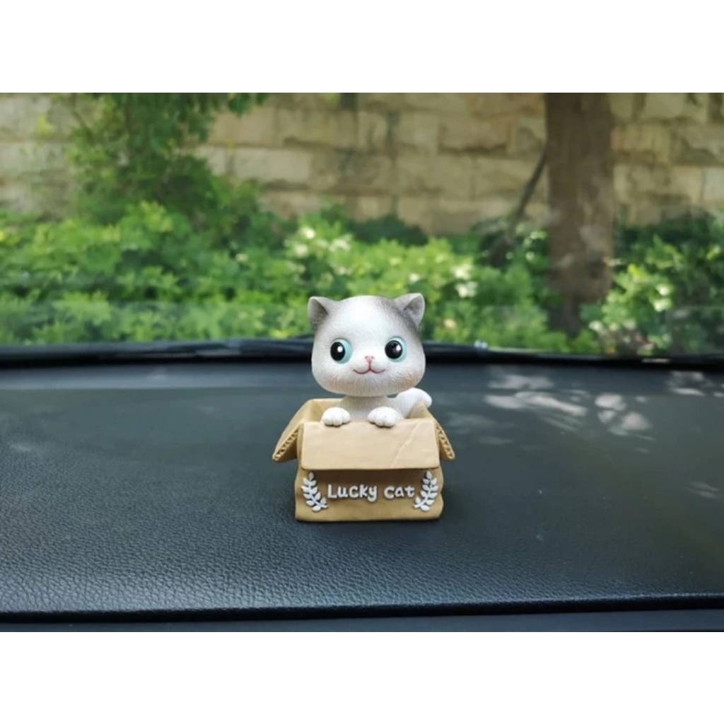 PAJANGAN DASHBOARD MOBIL - KUCING KITTEN KEPALA GOYANG