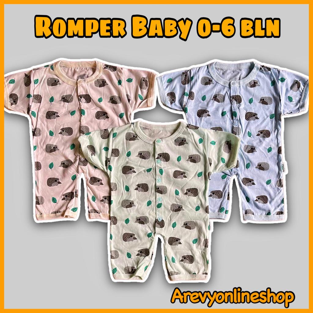 Romper Bayi 3-12 Bulan Kodok Panjang Bahan Katun Adem Jumper Baby Baju Bayi Arevyonlineshop