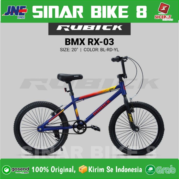 Sepeda Anak Laki Ukuran 20 Inch BMX RUBICK RX 03