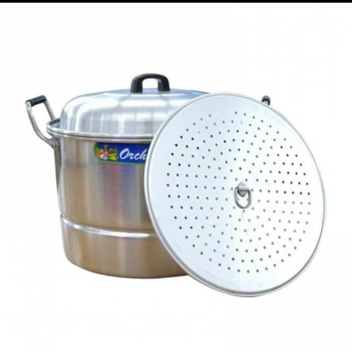 Panci Orchid Panci Serba Guna / Pengukus / Steamer / Dandang 50 Cm 20 Lt