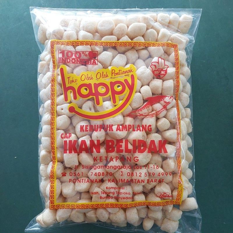 

Amplang belidak jumbo premium empuk dan berasa ikannya