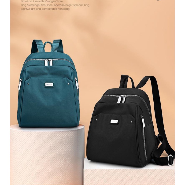 CiciBrand - Tas ransel CHIBAO 6539 tas original import ransel wanita kanvas tas wanita