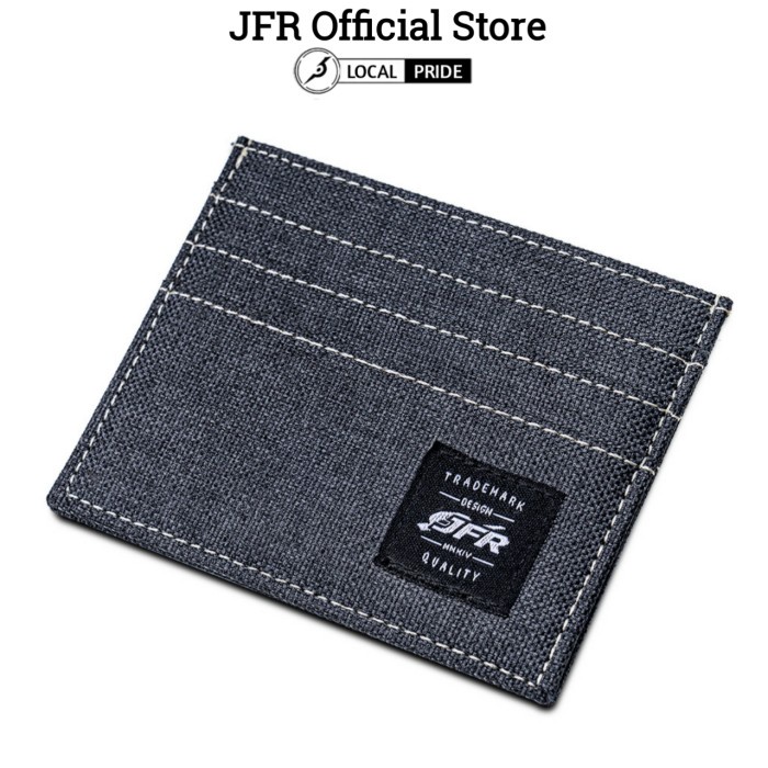 

Dompet Kartu JFR CH02 Dompet Kartu Bahan Kulit Canvas Keren