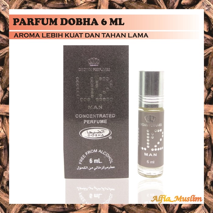 Parfum Raihan Non Al kohol Dobha 6 ML Roll On