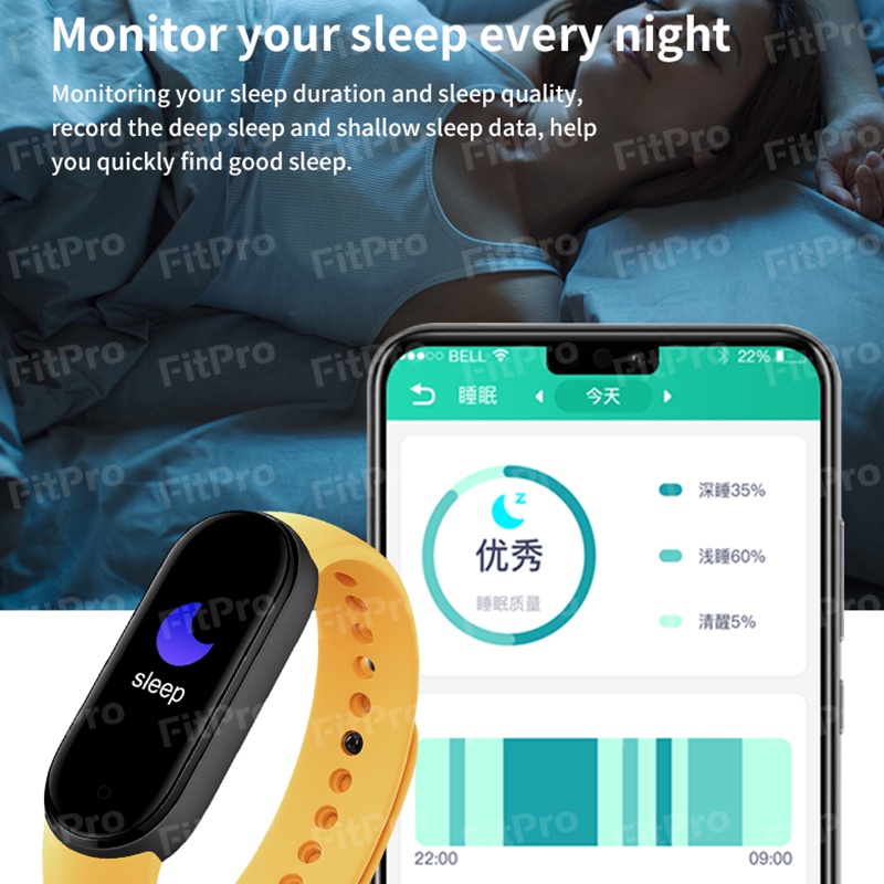 Ukuran kecil✅ M7 Smart Watch Men Fitness Tracker Heart Rate Monitor M7 Smart Women Fitness Bracelet For Mobile Phone Mi Band M7