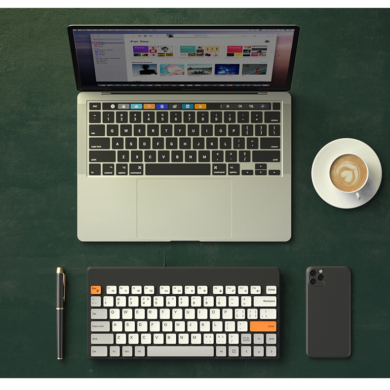 Set Mouse Dan Keyboard Gaming Kabel USB 79 Tombol Desain Ergonomis Untuk Laptop Desktop