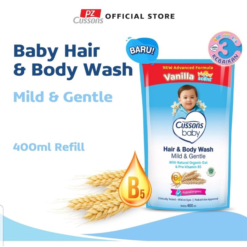 Cussons Baby 400ml Kemasan Refill