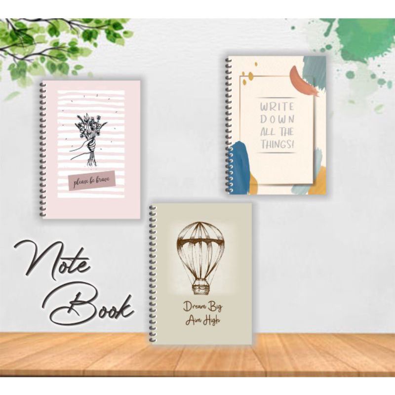 

NOTEBOOK A5 GRID, LINE, DOT, DAN BLANK