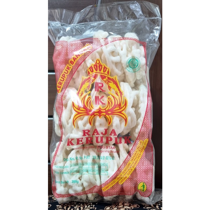 

NEW Kerupuk Bangka Kecil 200 Gram Isi 18 Pcs