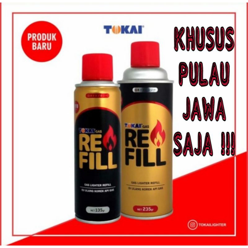 refil gas isi ulang korek api gas tokai asli butane refill gas lighter