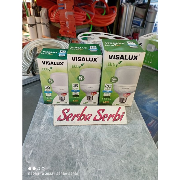 (LET LED VISALUX) Lampu led Ektif T bulb tabung Visalux
