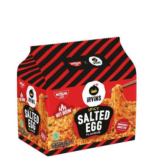 

((M-AOW_❤)) Nissin Irvins Noodle salted egg/spicy eceran 113 gram (1 pc)-langsung kirim