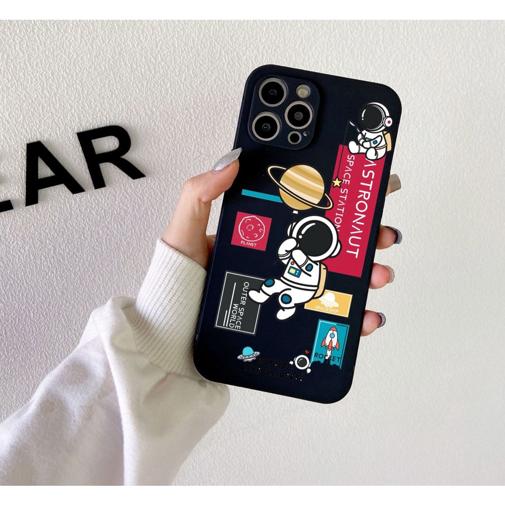 BB16 Softcase Matte Astronot for Samsung J2 J3 J4 J4+ J5 J6 J6+ J7 Note 10 10+ 20 Ultra Lite S10 S20 S21 S22 FE 5G Prime Pro