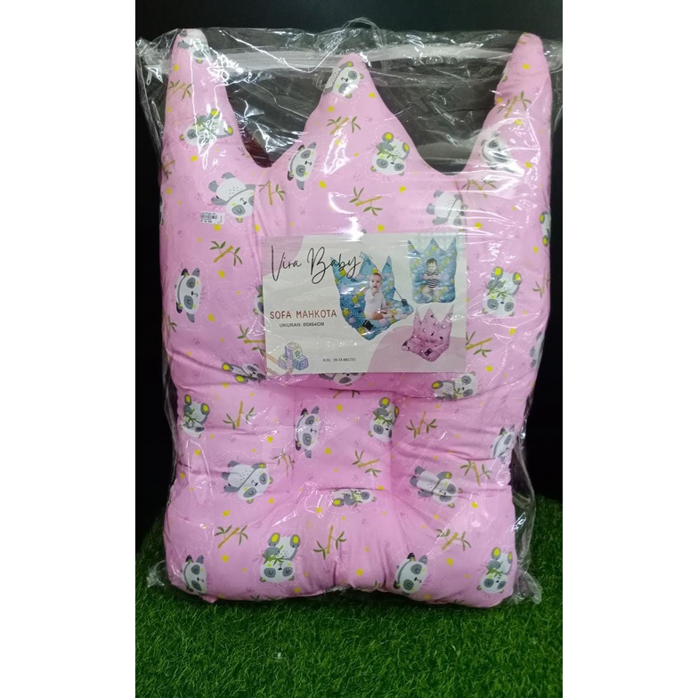 Vira Baby Sofa Mahkota Motif