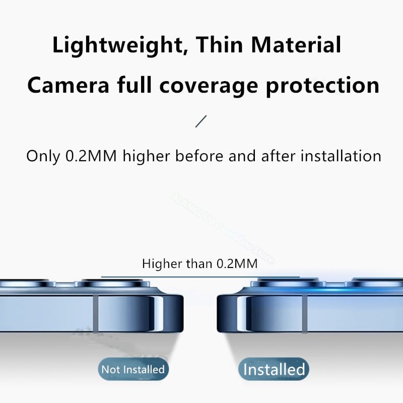 FULL COVERED RING KAMERA IPHONE 13 PROMAX 13 PRO 12 12 MINI 11 PRO PROMAX RING LENSA CAMERA METAL + GLASS