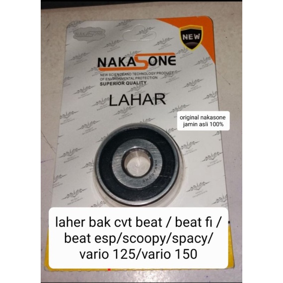 Laher Bearing Lahar Bak Cvt Beat Vario Spacy Scoopy Beat Fi Beat k44 k81 k16 Nakasone