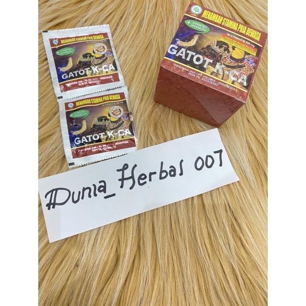 Gatot kaca kapsul penambah stamina